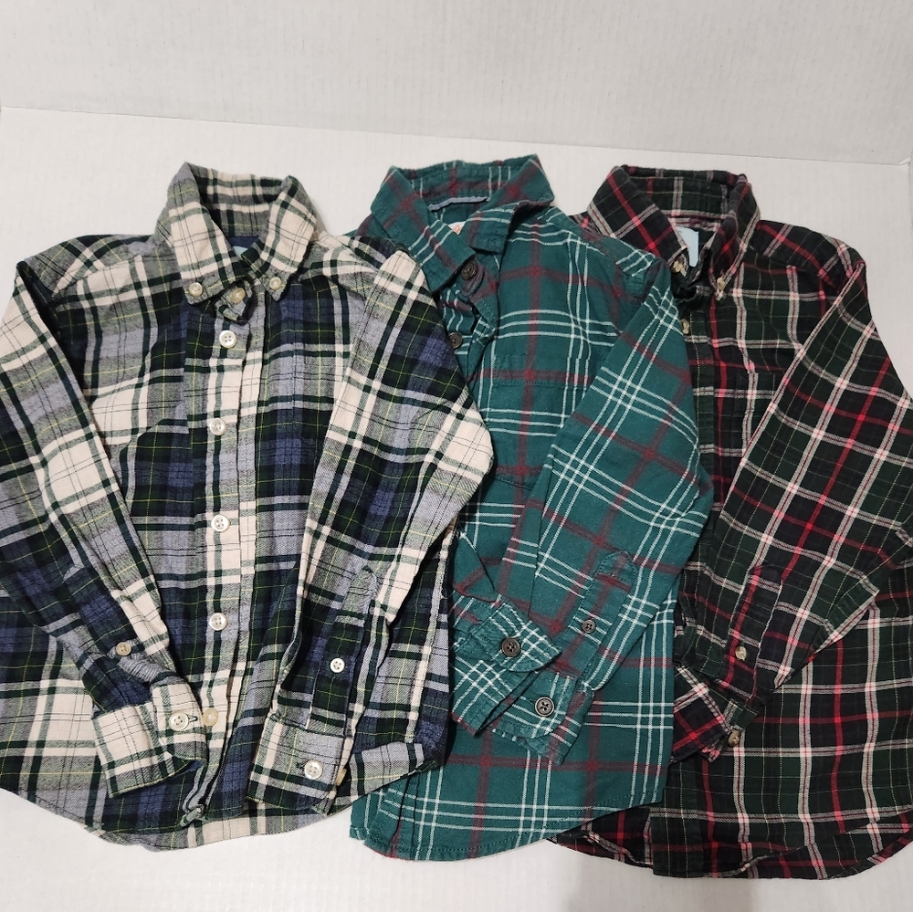 Button-down shirts for Little Boy (3 shirts)